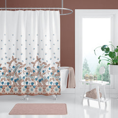 Rideau De Douche Imperméable Mûre - 180x200 cm