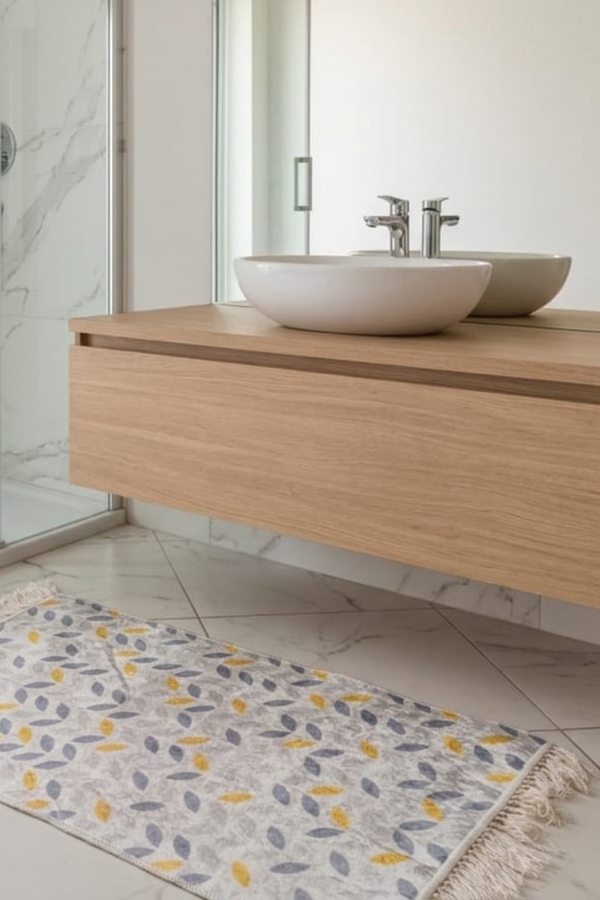 Tapis De Bain feuille- 50x80 cm