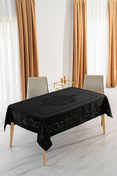 Nappe Rectangulaire JUMBO Noir- 160x220 cm