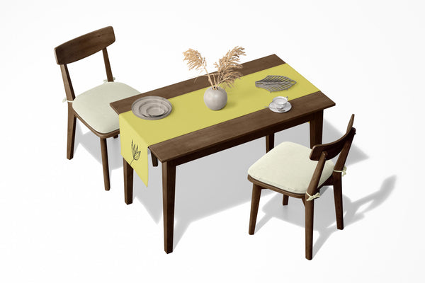 Chemin De Table Imprimé Tulipe - 45x150 cm