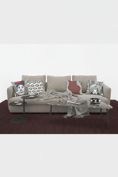 Lot De 4 Housses De Coussin Femme Africaine - 40x40 cm