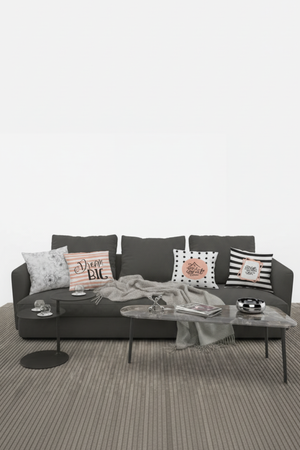 Lot De 4 Housses De Coussin Sweet Home - 40x40 cm