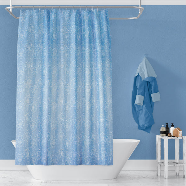 Rideau De Douche Imperméable Damas - 180x200 cm