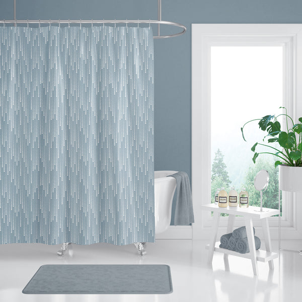 Rideau De Douche Imperméable Pluie - 180x200 cm
