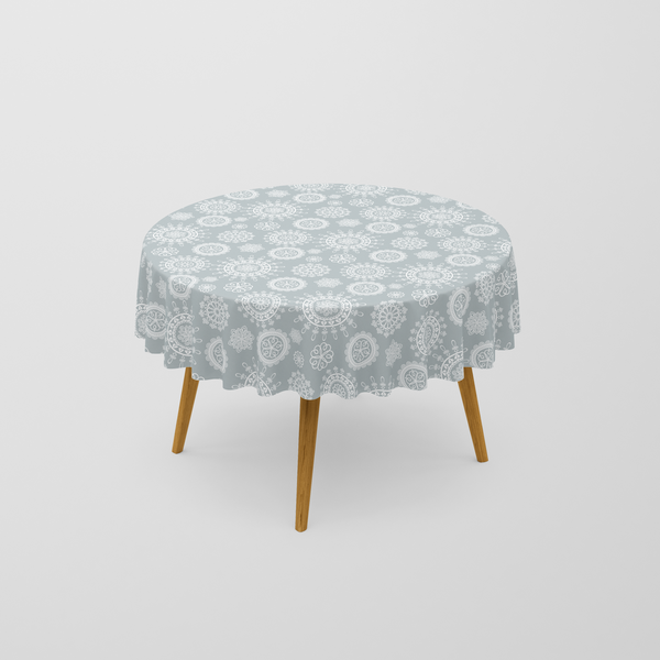 Nappe Ronde Imprimée Mandala