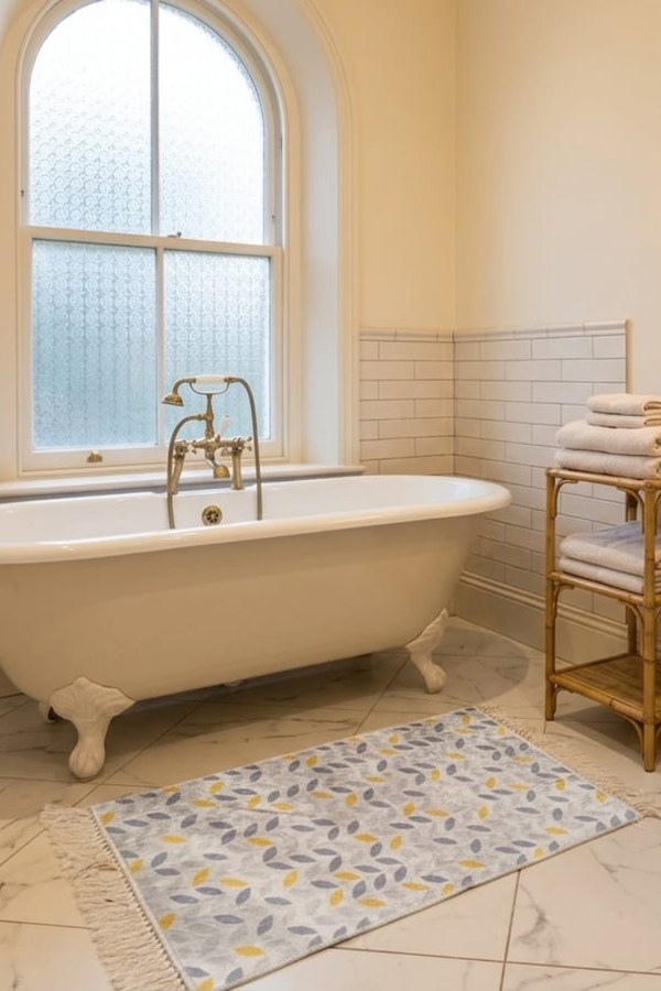 Tapis De Bain feuille- 50x80 cm