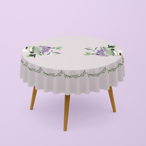 Nappe Ronde Imprimée - 150 cm