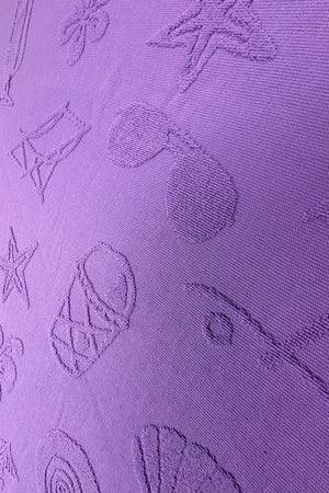 Serviette De Bain Mauve - 70x150 cm