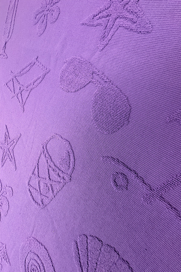 Serviette De Bain Mauve - 70x150 cm
