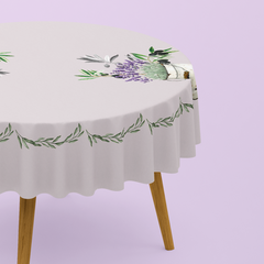 Nappe Ronde Imprimée - 150 cm