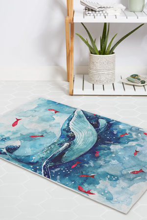 Tapis De Bain Baleine - 50x80 cm