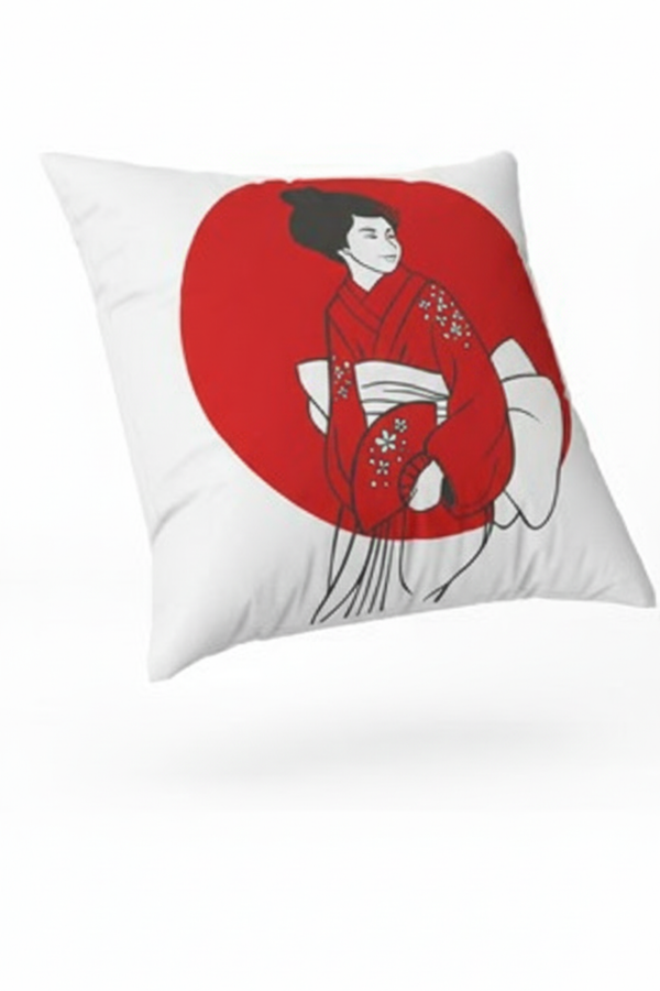 Lot De 4 Housses De Coussin Style Japandi - 40x40 cm