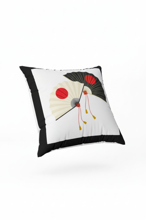 Lot De 4 Housses De Coussin Style Japandi - 40x40 cm