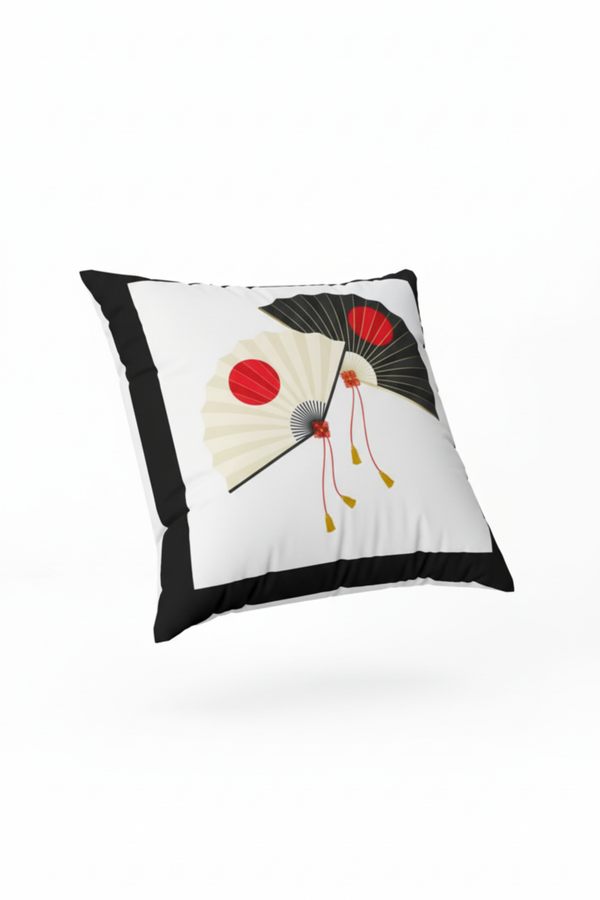 Lot De 4 Housses De Coussin Style Japandi - 40x40 cm