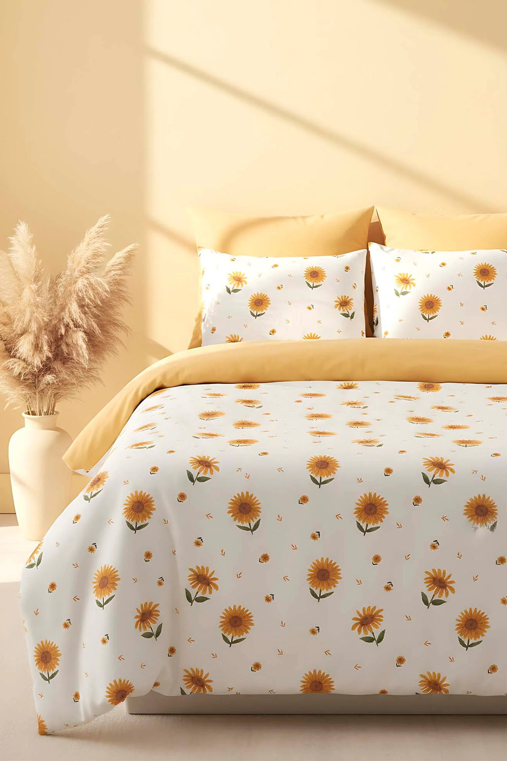 Ensemble De Housse De Couette Double place Ayeçiçegi