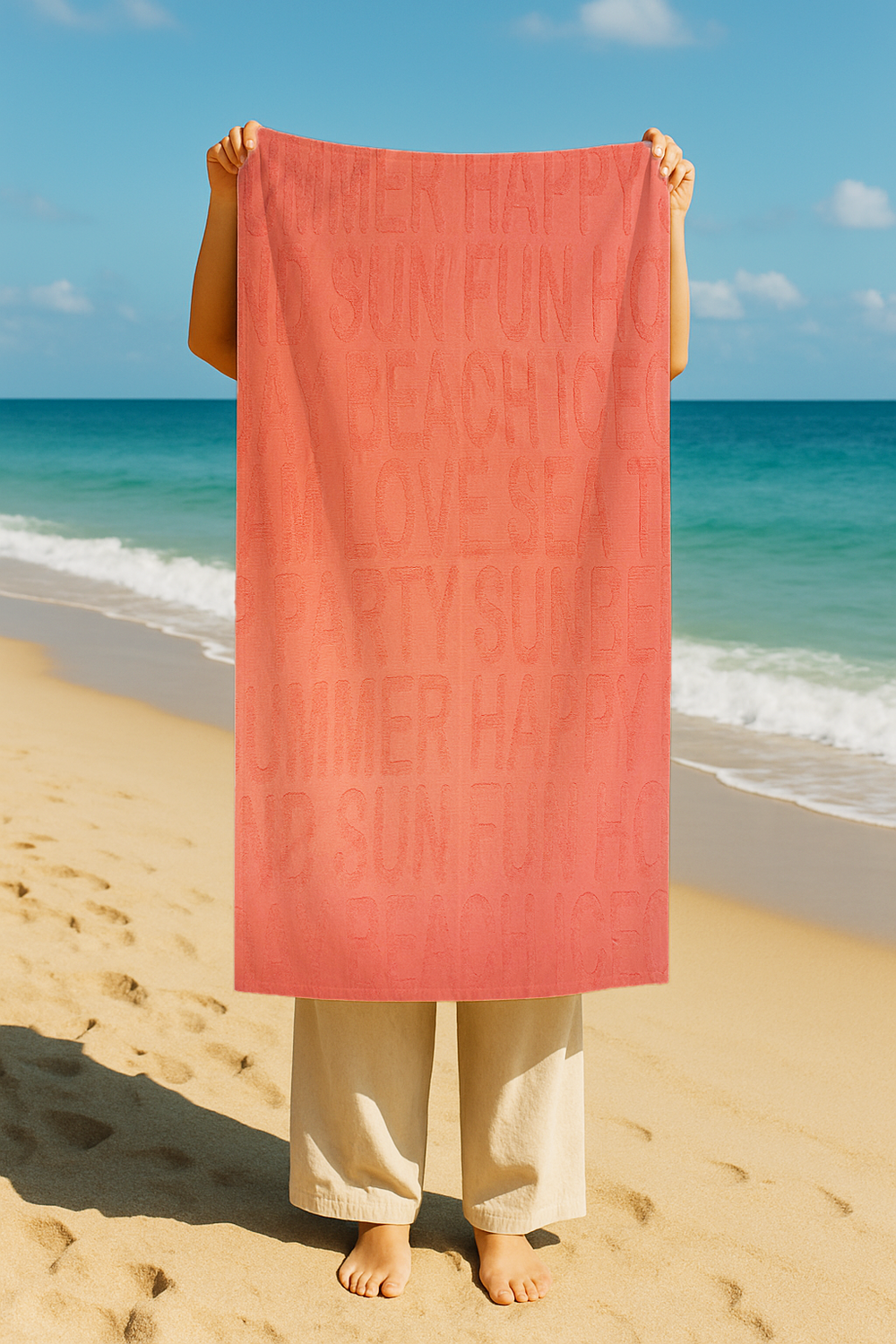 Serviette De Bain Pêche - 70x150 cm