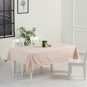 Nora Nappe Rectangulaire Beige - 160x220 cm