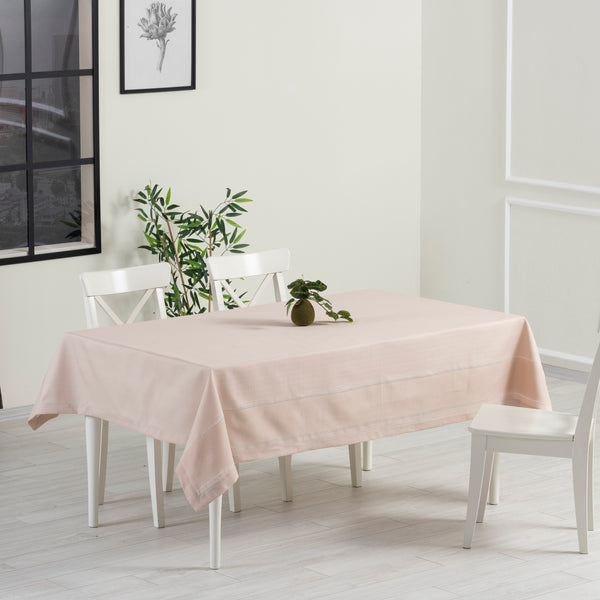 Nora Nappe Rectangulaire Beige - 160x220 cm