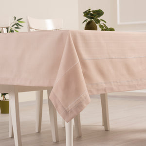 Nora Nappe Rectangulaire Beige - 160x220 cm