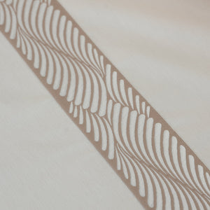 Alba Ensemble Nappe Rectangulaire Beige Et 2 Chemins De Table