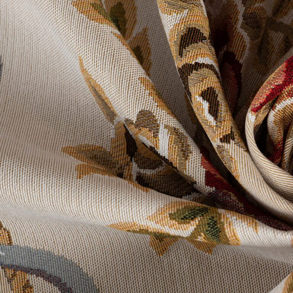 Rozalinda Nappe Ronde Imprimée Noir - 160 cm