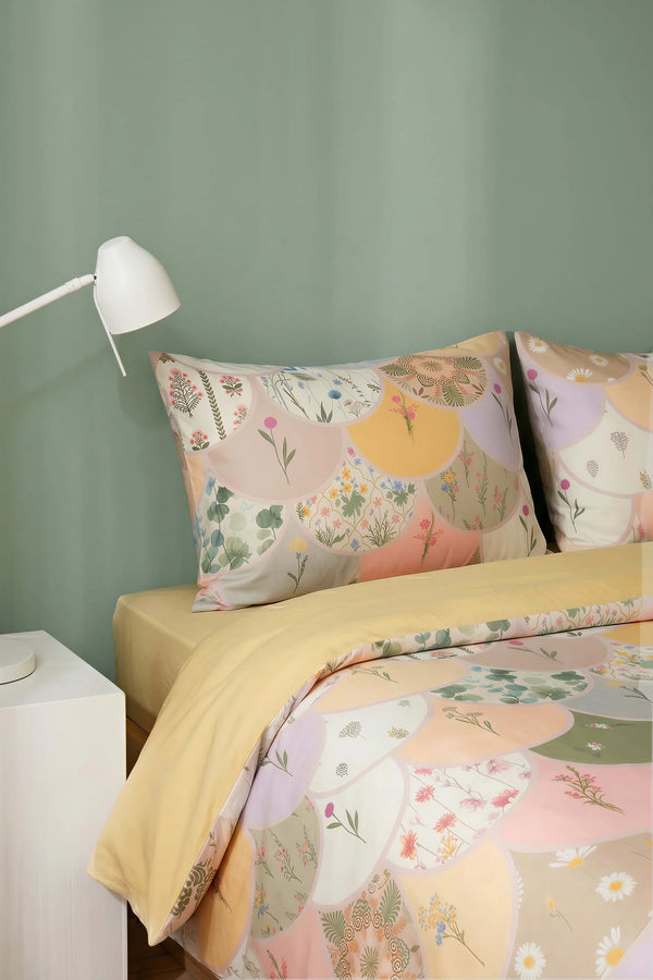 Couette bombée en polycoton Alora