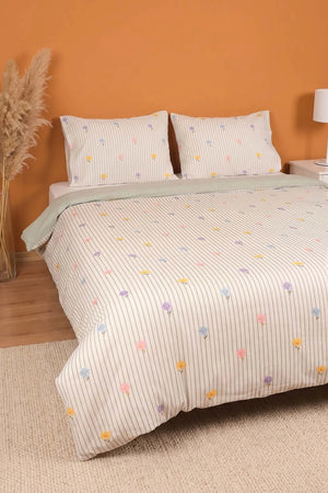 Ensemble de housse de couette double Lisa
