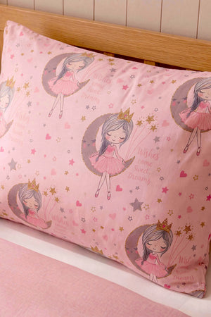 Ay Kız Ensemble de Housse de Couette pour Enfant en Coton