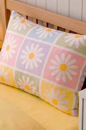 Candy Bloom Ensemble de Housse de Couette pour Enfant en Coton