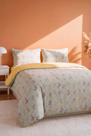 Sahra Ensemble de Housse de Couette Double