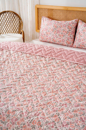 Couette bombée en polycoton Pembe bahar