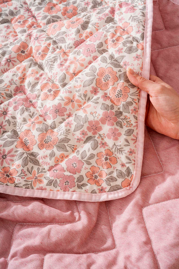 Couette bombée en polycoton Pembe bahar