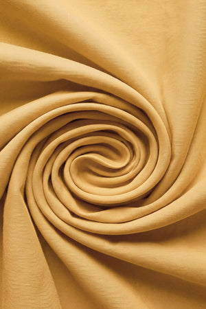 Drap-housse double en coton jaune 160 x 200 cm