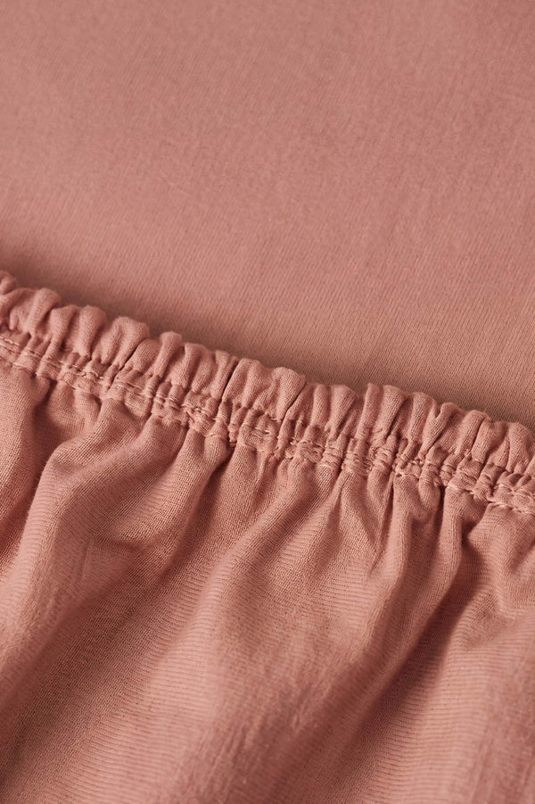 Drap-housse en Polycoton vert clair– Confort & Praticité 160 × 200 cm