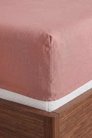 Drap-housse en Polycoton vert clair– Confort & Praticité 160 × 200 cm