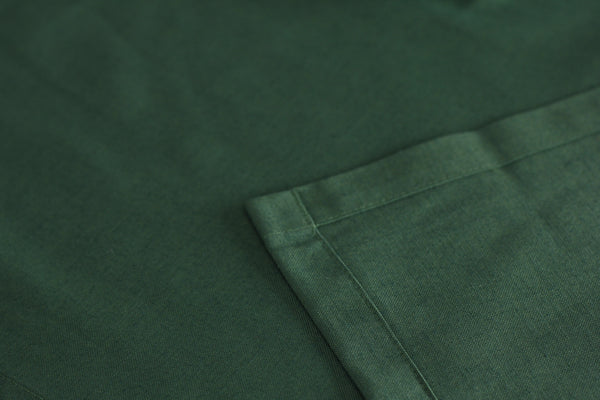 Chemin De Table Polycoton Vert - 40x140 cm