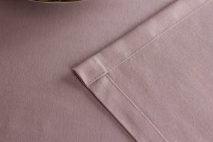 Chemin De Table Polycoton Rose- 40x140 cm