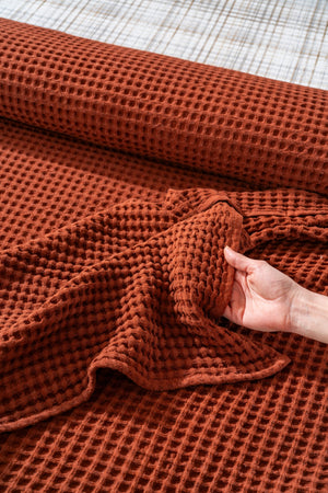 Ensemble de Draps En Coton Bordeaux - 4 Pièces