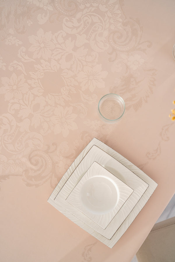 Nappe Rectangulaire JUMBO Beige- 160x220 cm