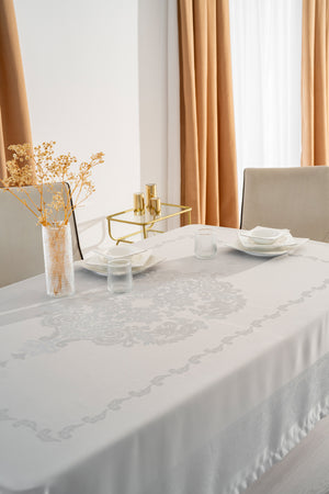 Nappe Rectangulaire JUMBO Gris- 160x220 cm