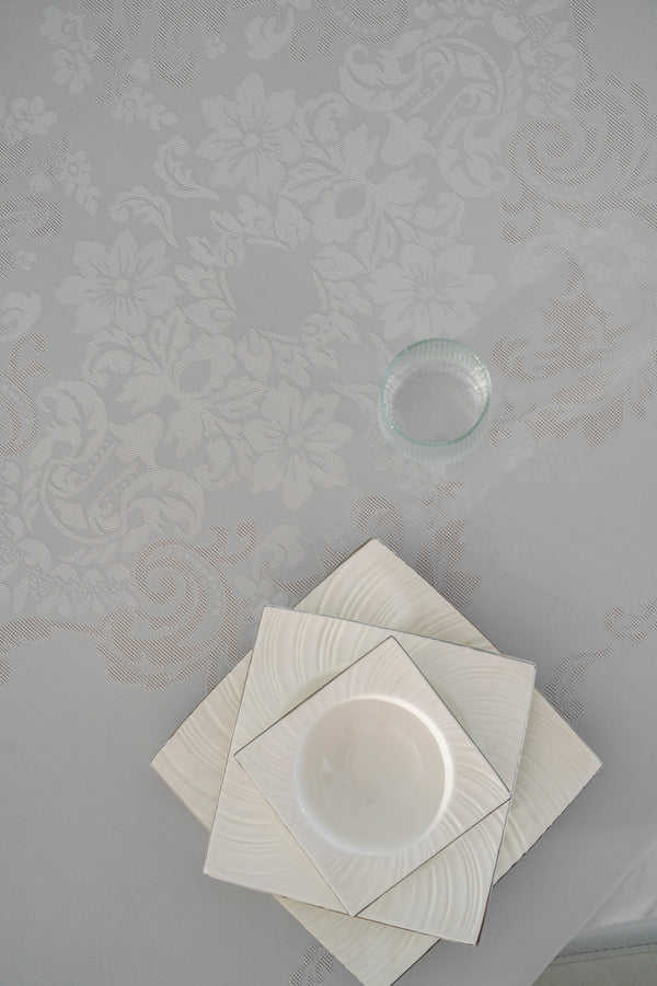 Nappe Rectangulaire JUMBO Gris- 160x220 cm