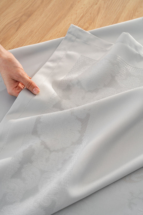 Nappe Rectangulaire JUMBO Gris- 140x180 cm