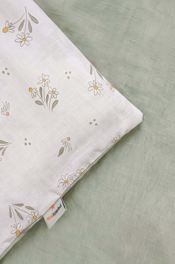 Parure de lit double en coton respirant Felicia