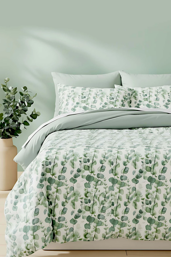 Ensemble de housse de couette double okaliptus