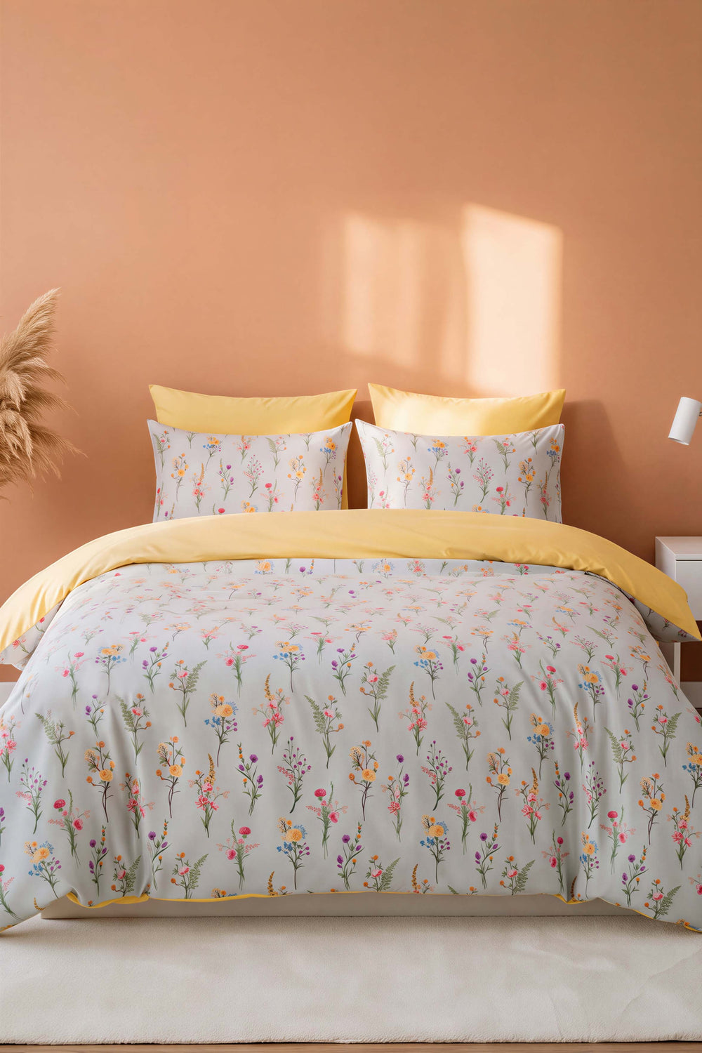 Ensemble De Housse De Couette Double Bougainvillier