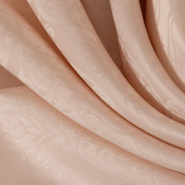 Nappe Ronde Jacquard Beige - 160 cm