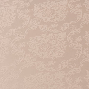 Nappe Ronde Jacquard Beige - 160 cm