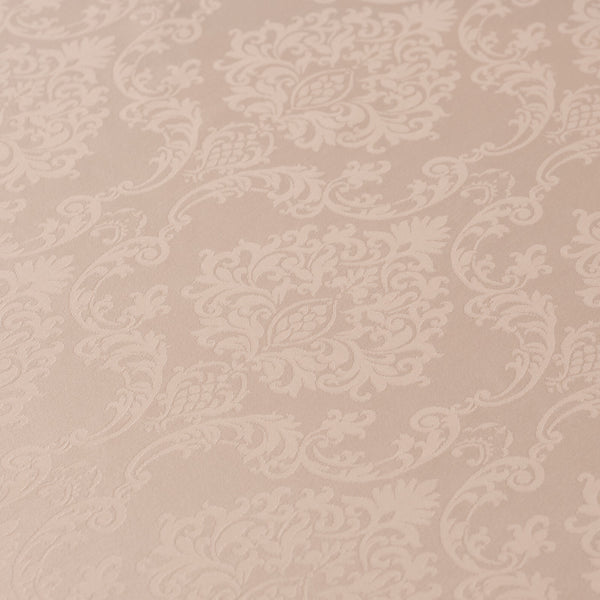Nappe Ronde Jacquard Beige - 160 cm