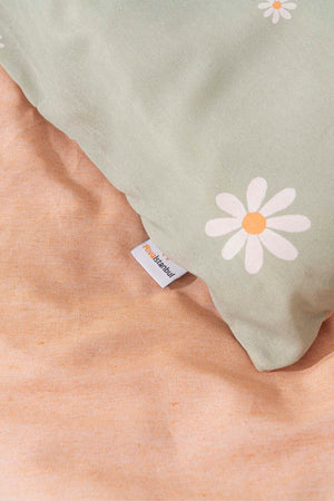 Ensemble de housse de couette double minimal yeşil
