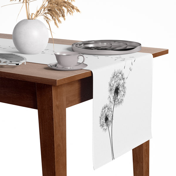 Chemin De Table Imprimé Pissenlit - 45x150 cm